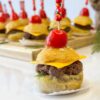 mini burger sans gluten